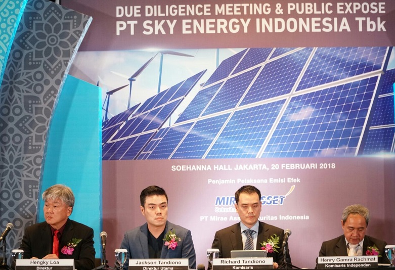 Sky Energy Indonesia Tawarkan Harga IPO di Kisaran Rp375 - 450 per saham