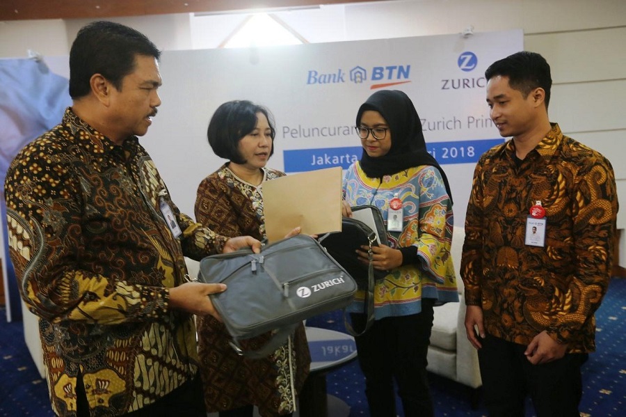 Sasar Pelaku UMKM, Zurich Gandeng Bank BTN Luncurkan Asuransi