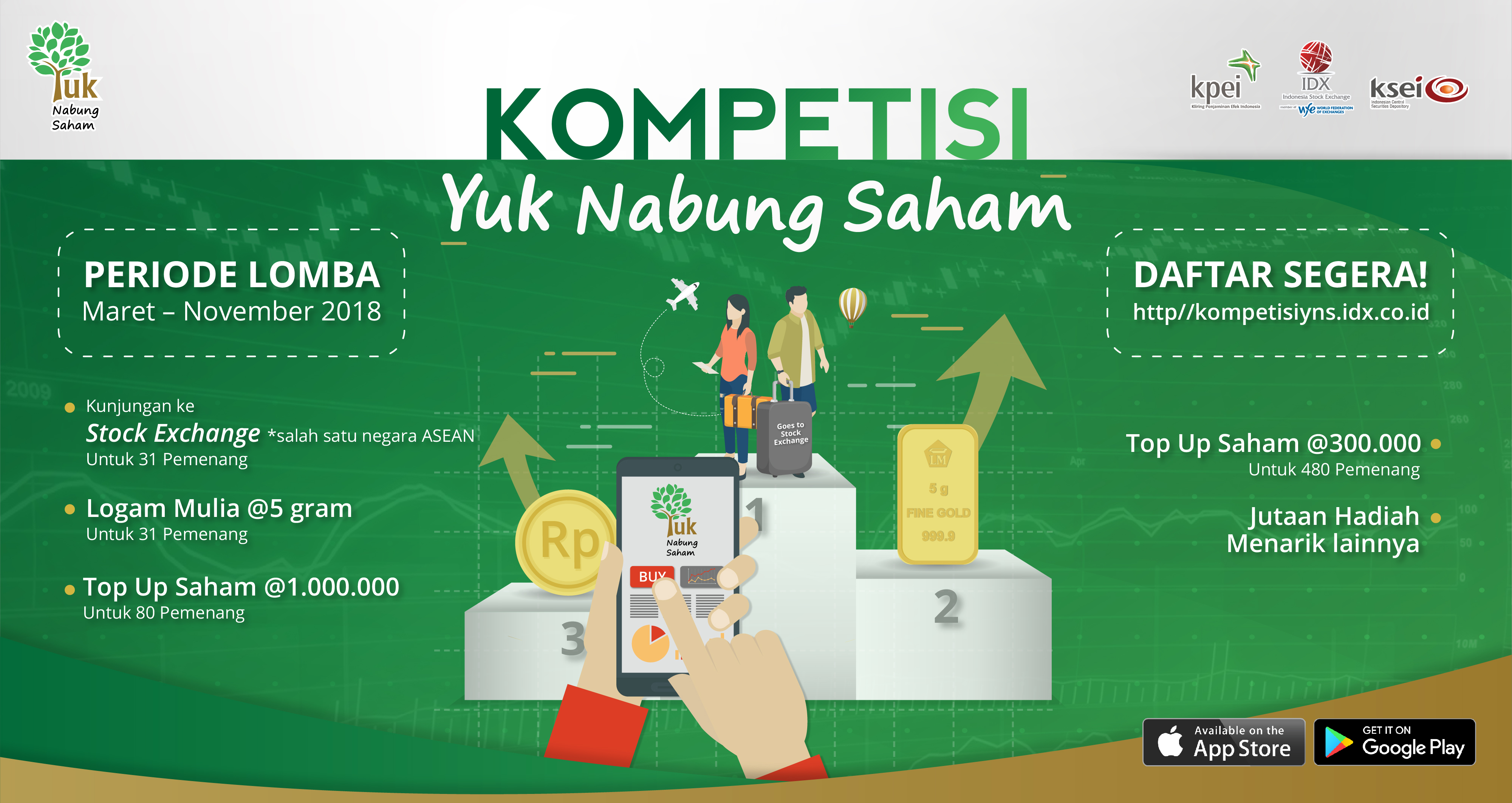 SRO Gelar Yuk Nabung Saham 2018, Target 4000 Investor Aktif Bertransaksi