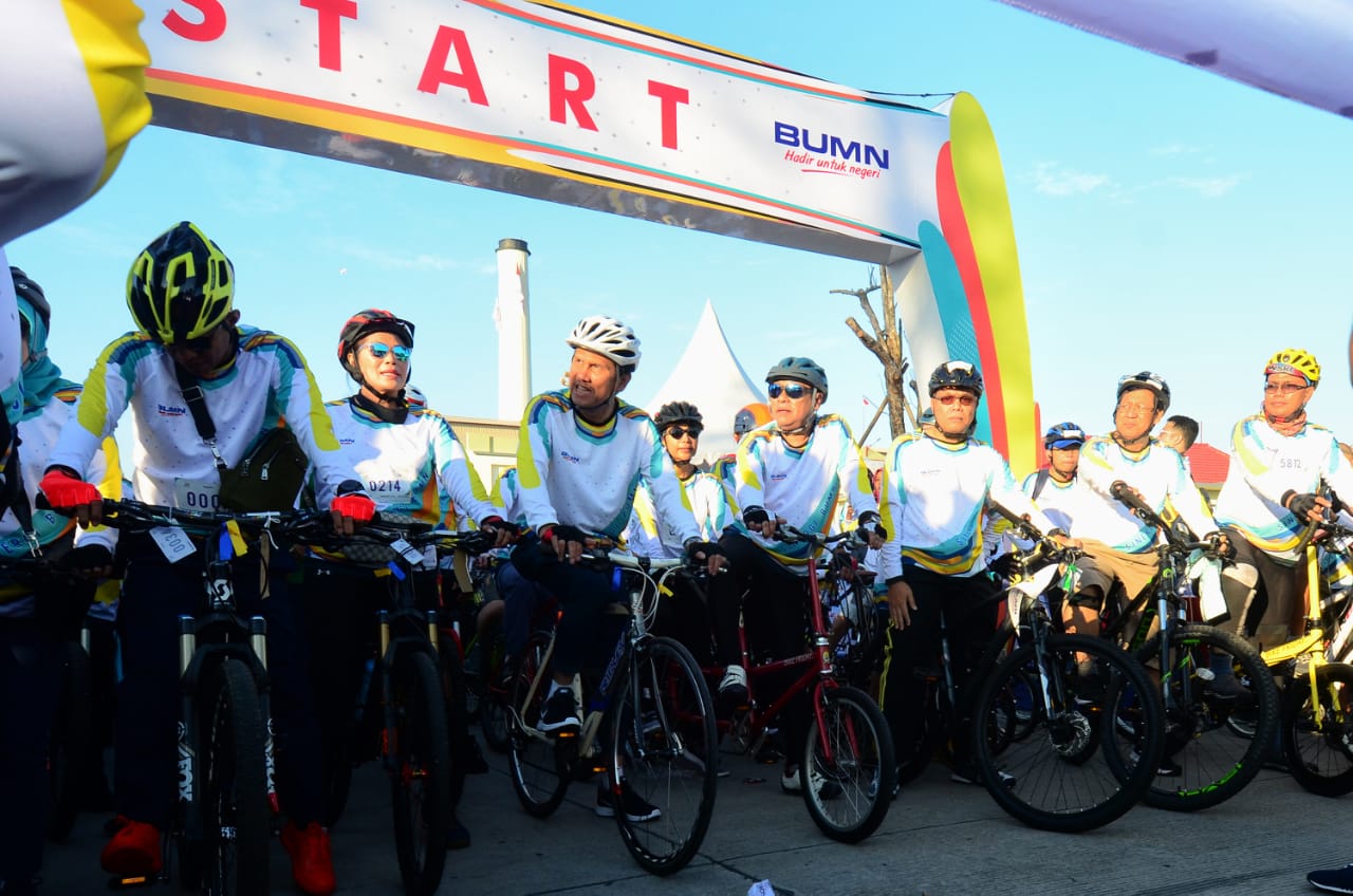 HUT ke 20 BUMN, 7.500 Peserta Ramaikan Tour De Tjolomadoe