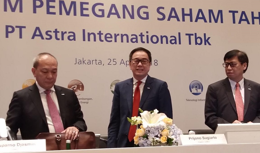 25 Mei 2018, Astra International Bagikan Dividen Rp7,489 Triliun Setara Rp185 per Saham