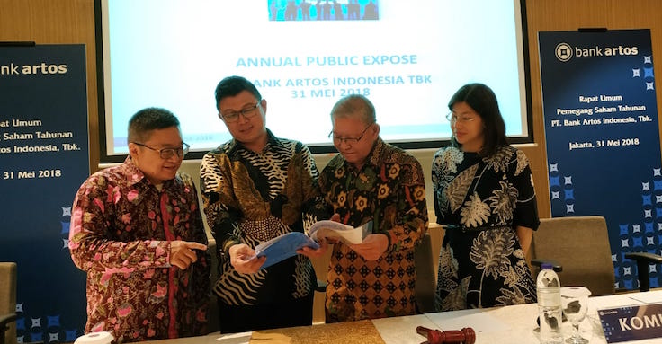 Bank Artos Targetkan Laba Bersih Melesat 175 Persen pada 2018