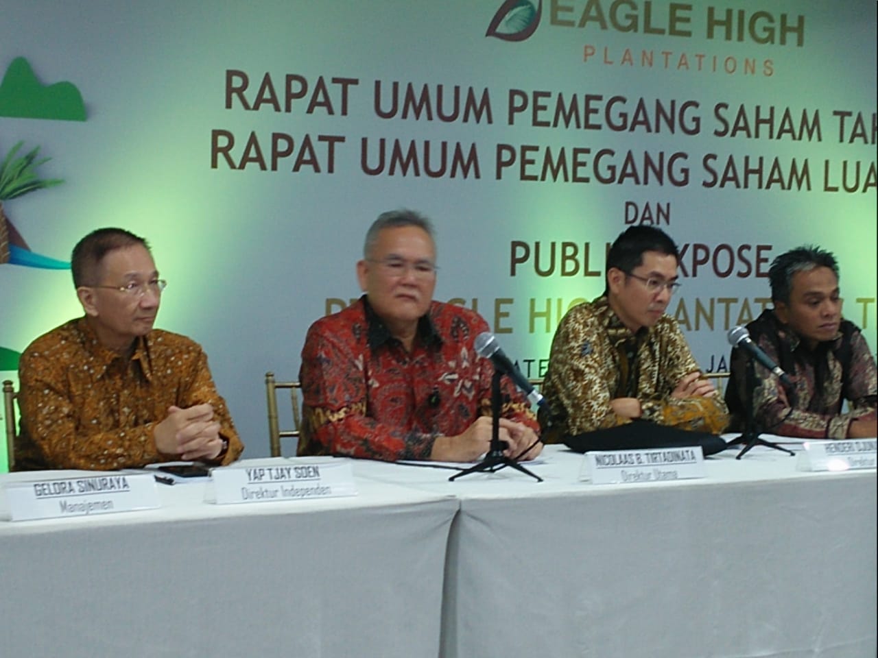 Siapkan Rp280 Miliar, Eagle High Plantation (BWPT) Bangun Pabrik Baru Kapasitas 60 Ton per Jam