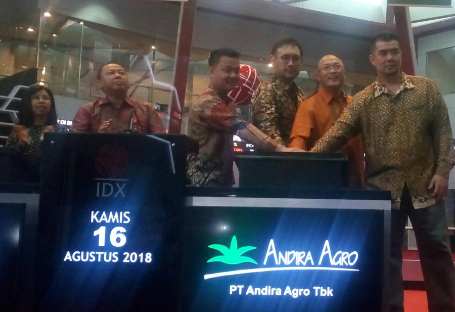 Naik Lebih Dari 300 Persen, Saham PT Andira Agro (ANDI) Dipantau Bursa