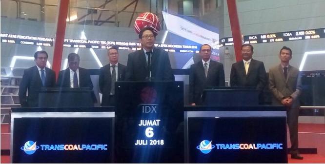 Melonjak Dalam Sebulan, Transaksi Saham PT Transcoal Pacific (TCPI) Dihentikan Lagi
