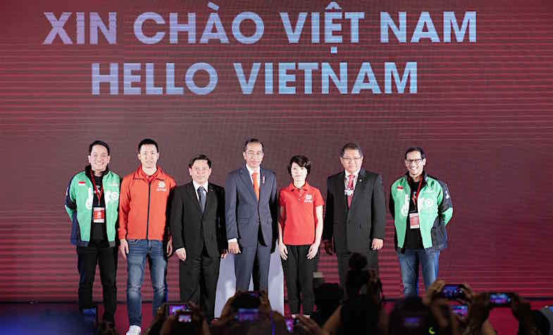 Presiden Jokowi, Jajaran Menteri, dan Otoritas Lokal Hadiri Ekspansi GO-JEK di Vietnam