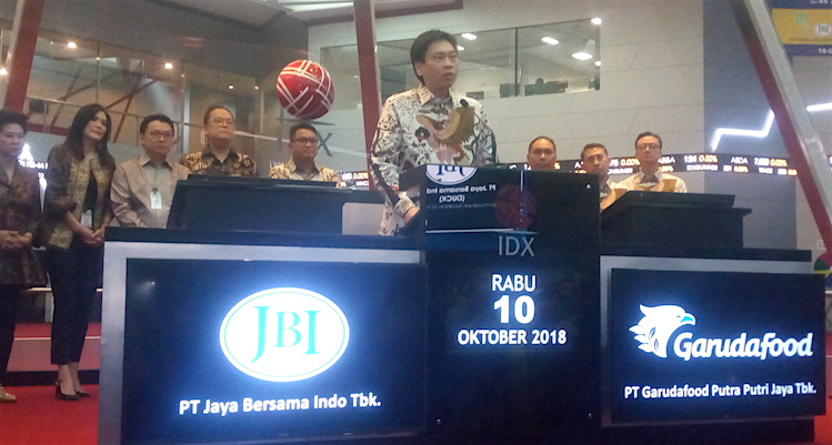 Ditemani Duck King (DUCK), Garudafood (GOOD) Resmi Catatkan Saham di Bursa