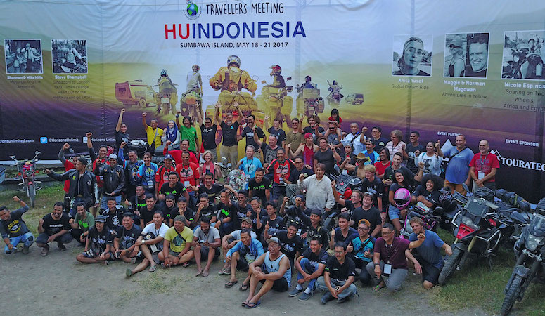 Menghadap Samudera Hindia, Para Petualang Motor Dunia akan Berbagi Cerita