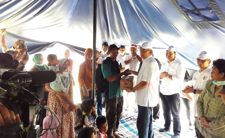 Kumpulkan Dana Peduli Bencana, OJK Salurkan Donasi Rp18,51 Miliar ke Palu