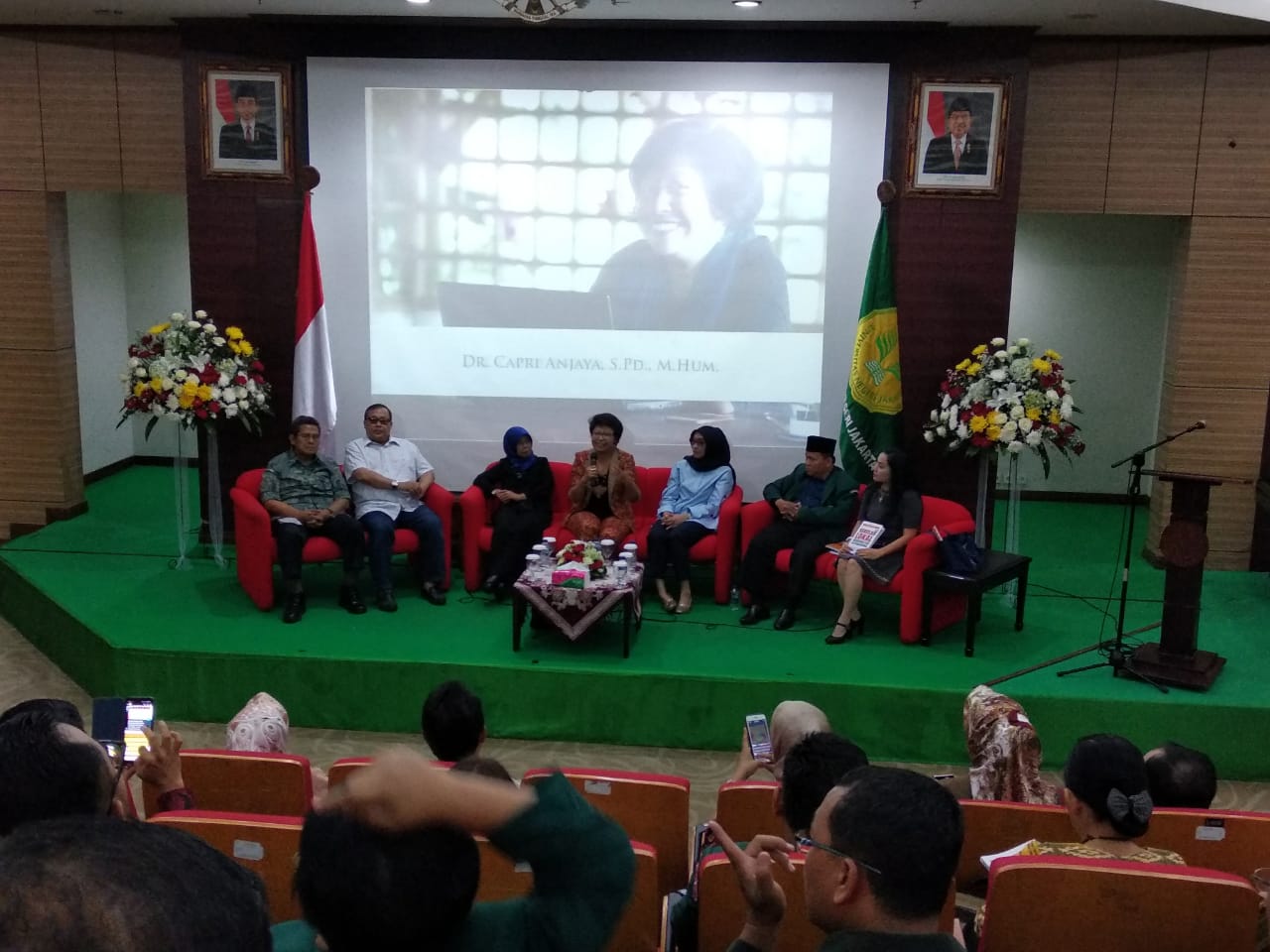 Sejumlah Doktor UNJ Bersama Meluncurkan Tujuh Buku Karya Masing-masing