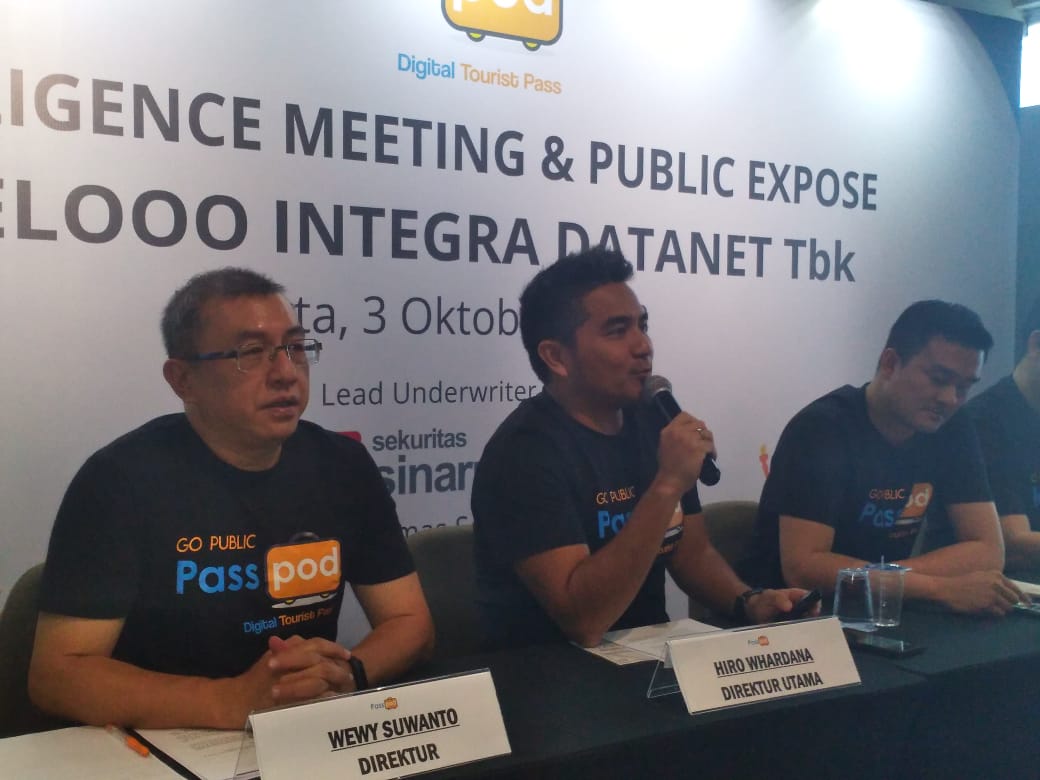 Rasio 5:3 Waran, PT Yelooo Integra Datanet (Passpod) Tetapkan Harga Perdana Rp375 Per saham. Ini Jadwalnya