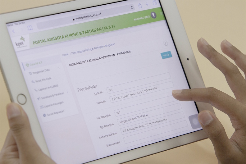 Proses Bisnis Kian Berkembang, KPEI Luncurkan Portal Khusus Anggota Kliring dan Partisipan