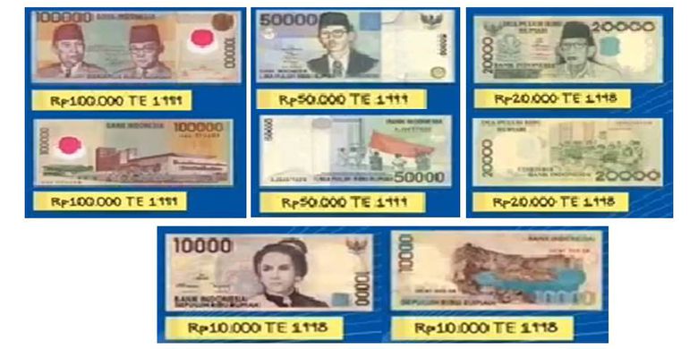 Pecahan Uang Rupiah yang akan Habis Masa Berlakunya Segera Tukarkan di BI