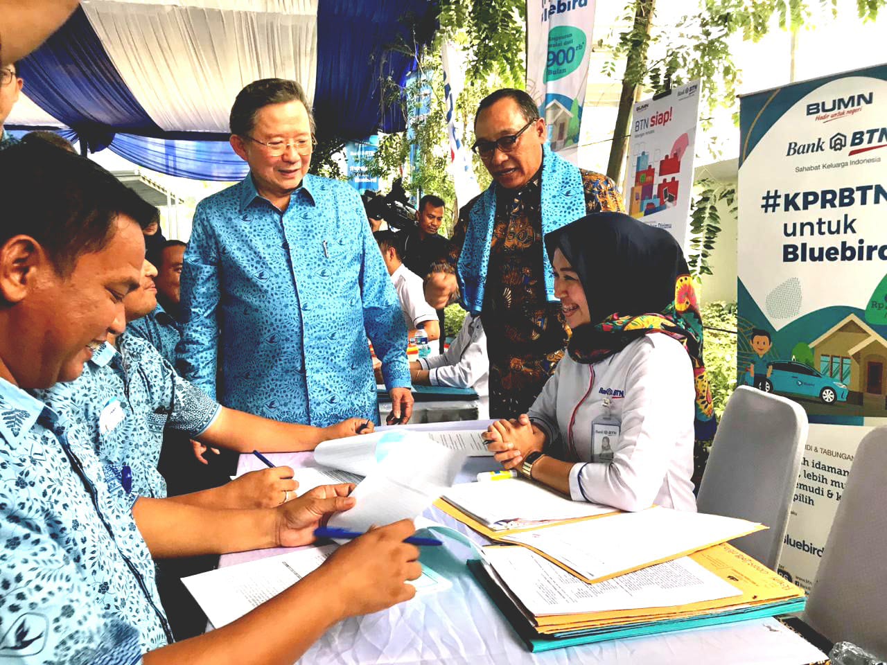 Bank BTN Kerja Sama dengan Bluebird untuk Pembiayaan Perumahan Para Pengemudi