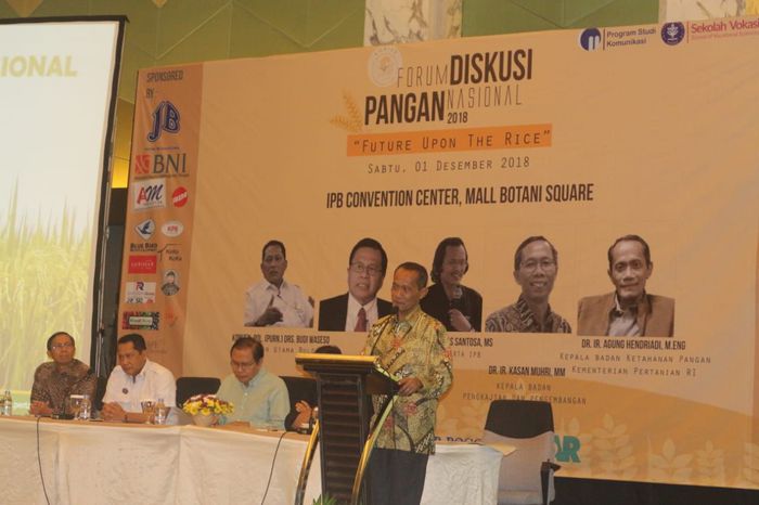 Kementan Meyakini Indonesia tidak akan Kekurangan Pangan