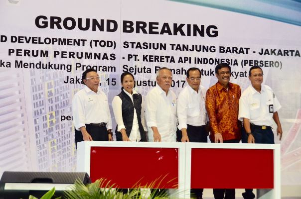 IMB di Tangan Pembangunan Rusun Tanjung Barat Dimulai 2019