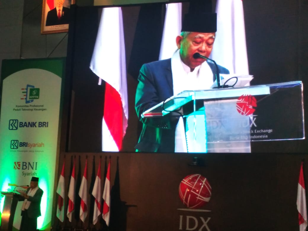 Ma'ruf Amin : Ekonomi Syariah Harus Jadi Pemicu Penguatan Ekonomi