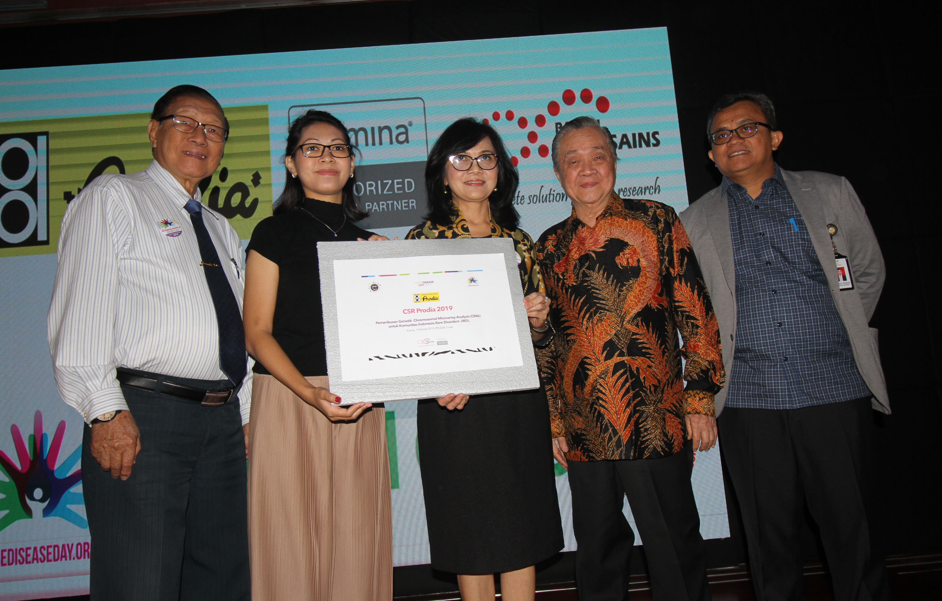 Prodia Berikan CSR Pemeriksaan Genetik Bagi Komunitas Indonesia Rare Disorders
