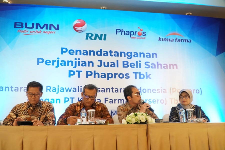 PT Kimia Farma (KAEF) Pastikan Holding Farmasi Terbentuk Semester Tahun Ini