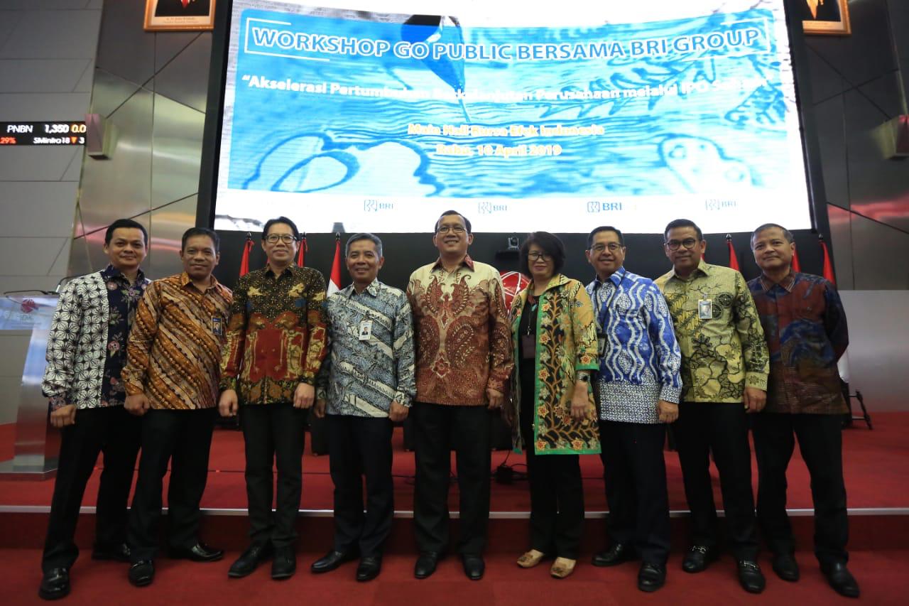 PT Bank Rakyat Indonesia (BBRI) Ajak Debitur Melantai di Bursa Efek Indonesia