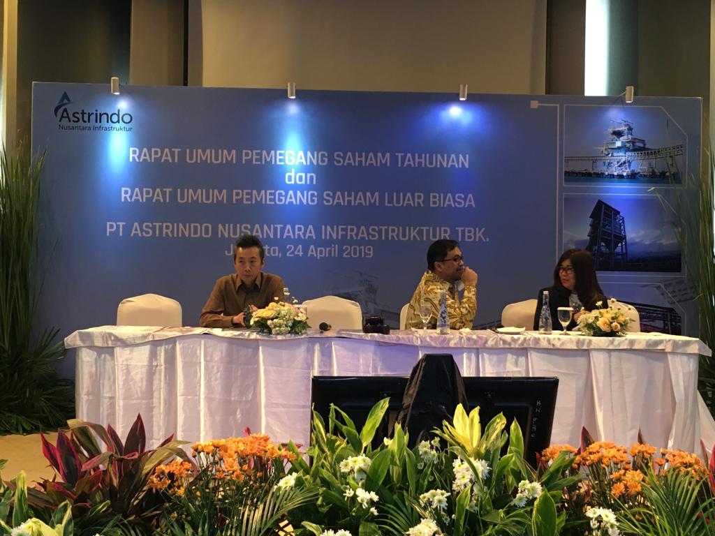 RUPST PT Astrindo Nusantara Infrastruktur (BIPI) Setujui Refinancing Sebesar USD235 Juta