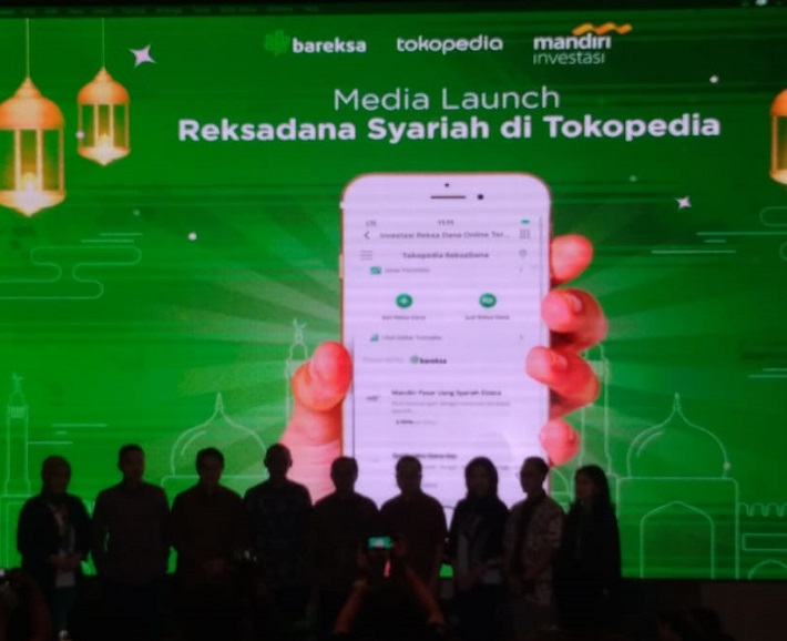 Bareksa Gandeng Tokopedia Luncurkan Reksa Dana 'Mandiri Pasar Uang Syariah Ekstra'
