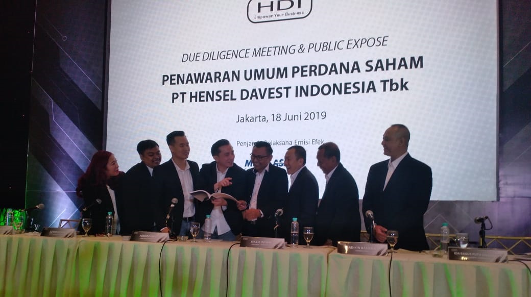 Lepas 25 Persen, PT Hensel Davest Indonesia Tawarkan Harga IPO Rp396-525 per saham