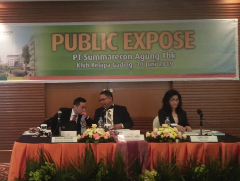19 Juli 2019, PT Summarecon Agung (SMRA) Bagi Dividen Rp5 Per Saham