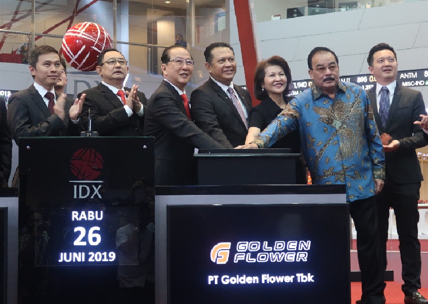 7 Hari  Naik 354 Persen, BEI Pantau Pergerakan Saham PT Golden Flower (POLU)