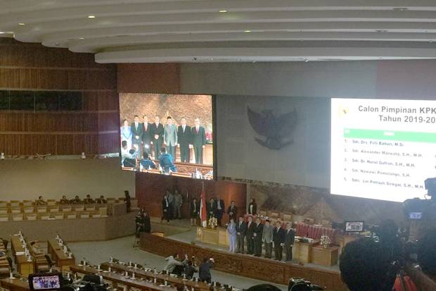 Langkah Irjen Firli Bahuri tak Terbendung, DPR Mengesahkannya Sebagai Pimpinan KPK