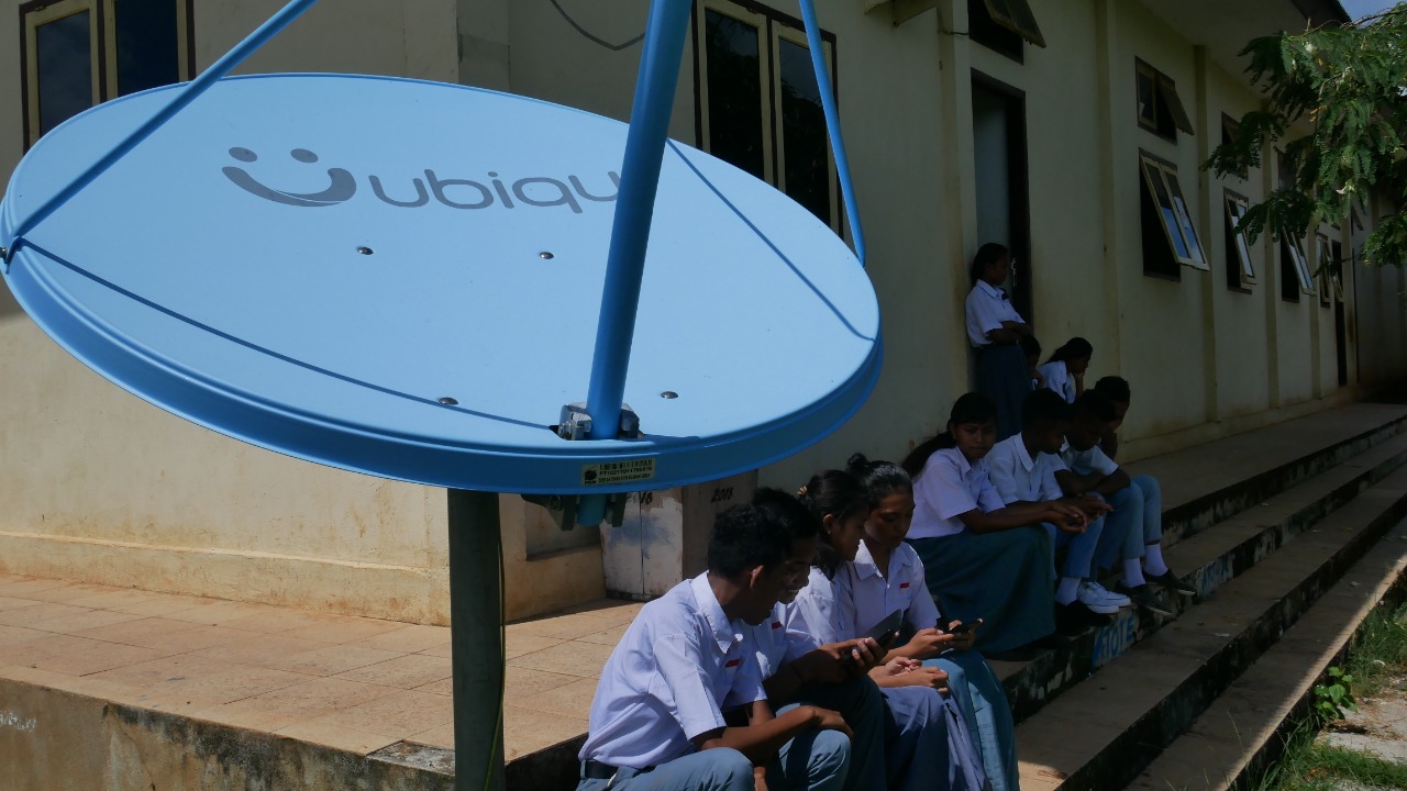Berkat Internet dari Langit, Wilayah 3T Ini Siap Laksanakan UNBK