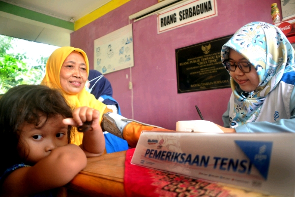 PGN Gelar Periksa Kesehatan untuk Warga Rusunawa Cakung