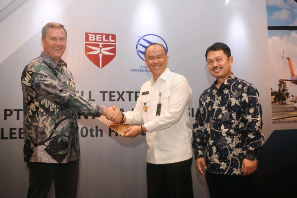 BELL  dan PT Dirgantara Indonesia (Persero) Rayakan Pengiriman Pesawat ke-70