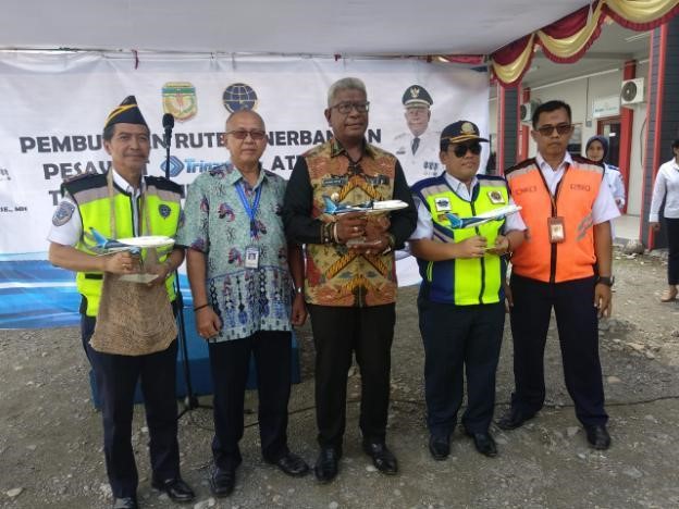 Trigana Air Buka Rute Penerbangan Baru Timika-Wamena (pp)