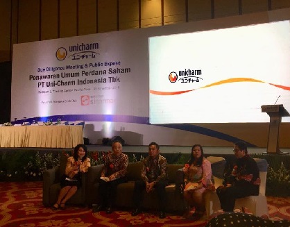 Listing Besok, Harga Perdana PT Uni-Charm Indonesia Digelar Rp1.500 Per Saham