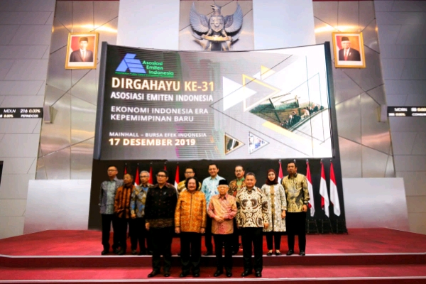 Wapres RI Ma'ruf Amin dan Menko Perekonomian Airlangga Hartarto Hadiri HUT AEI ke 31