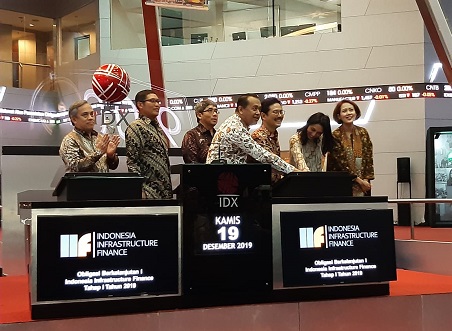 IIF Resmi Catatkan  Obligasi Berkelanjutan Tahap I Tahun 2019 di BEI