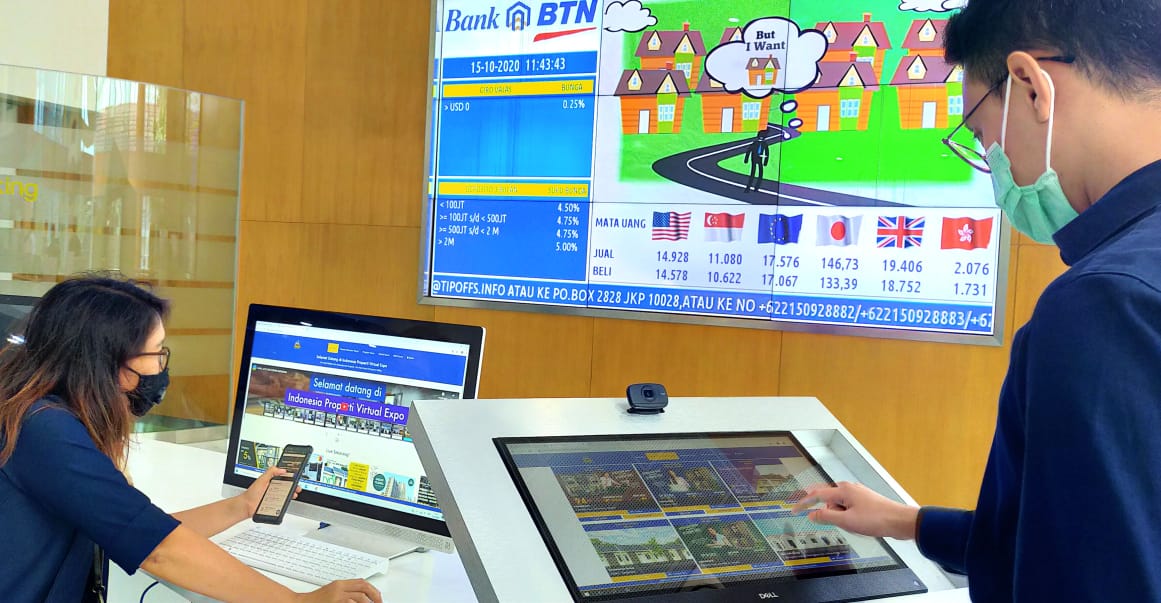 IPEX Virtual Bank Tabungan Negara (BBTN) Capai 2 Juta  Pengunjung