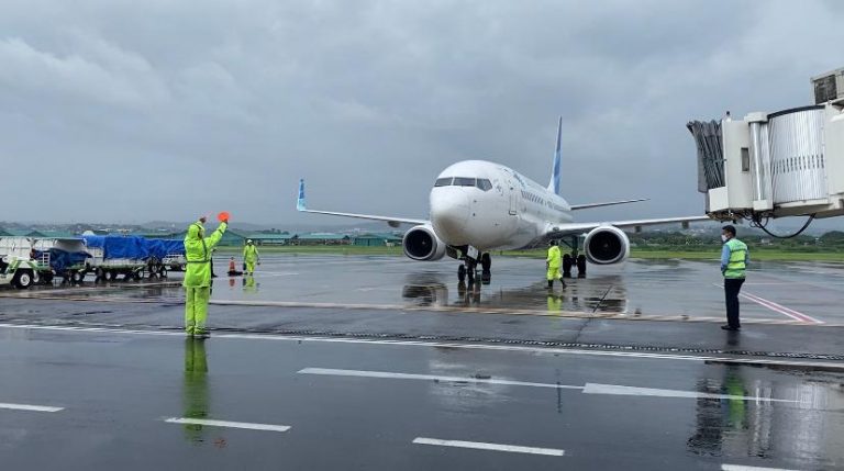 Genangan Surut, Bandara Ahmad Yani Semarang Kembali Beroperasi