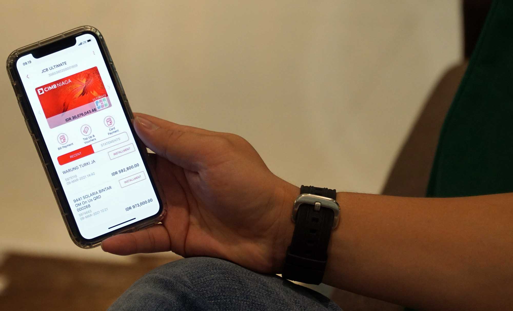 Ubah Transaksi Kartu Kredit Jadi Cicilan di OCTO Mobile