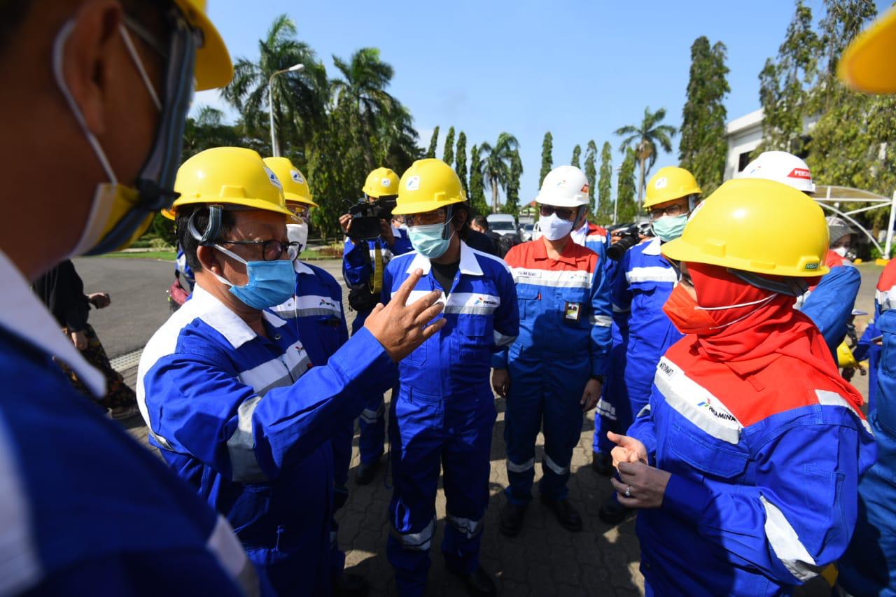 Syukurlah, Terbakarnya Tangki Tak Sampai Harus Tambah BBM Impor