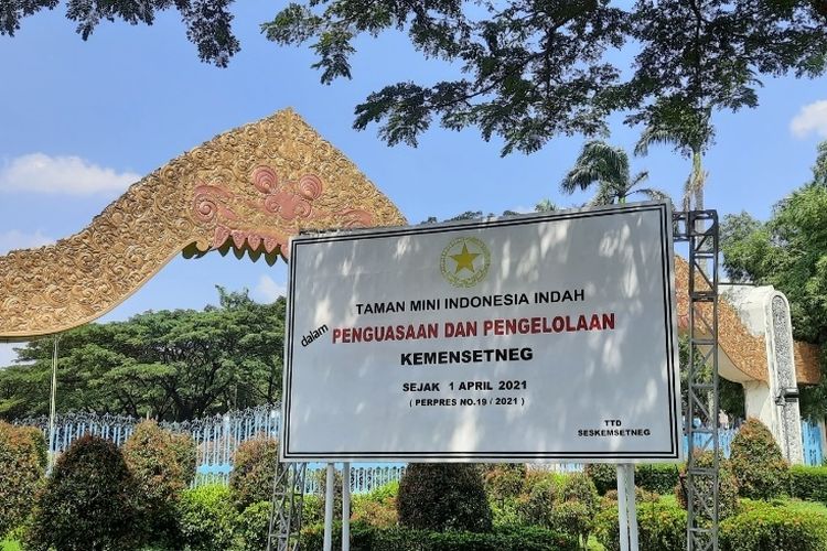 Ternyata, TMII Sudah Sejak 34 Tahun Lalu Dihibahkan ke Negara
