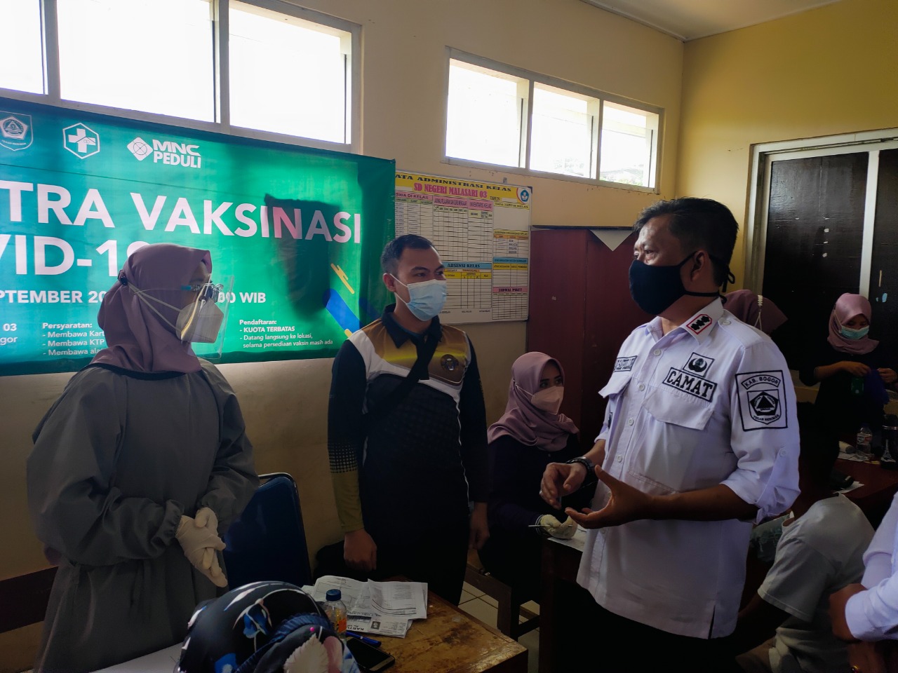 Dihadiri Miss Indonesia, Warga Sambut Antusias Sentra Vaksinasi MNC Peduli di Bogor
