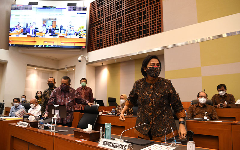 Terima Kasih Menkeu, Banggar DPR Setujui RAPBN 2022 Dibawa ke Rapat Paripurna