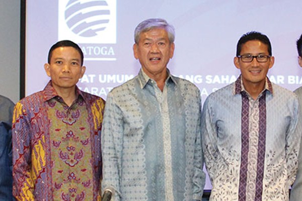 Emiten Milik Sandiaga Uno SRTG Borong Saham Aneka Gas (AGII) Puluhan Miliar Rupiah