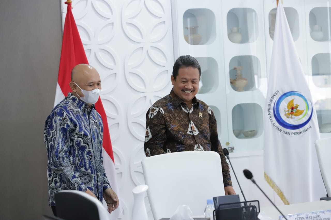 Majukan Nelayan Tradisional dan Pelaku UKM, Ini Komitmen Sinergi Dua Menteri