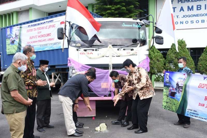 Vakum 10 Tahun, Teh Wonosobo Kembali Diekspor ke Jepang Senilai Rp16,25 Miliar