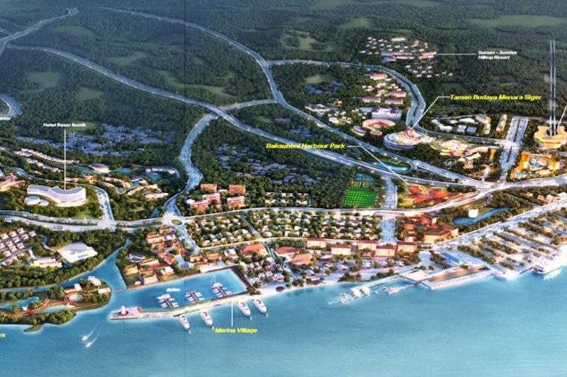 Simpul Ekonomi Lampung, Bakauheni Harbour City Sedot Investasi Rp1 Triliun