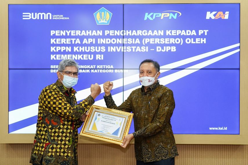 Kemenkeu Masukkan KAI Dalam Daftar Debitur BUMN Terbaik