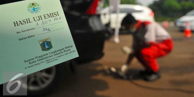 Catat! Tilang Kendaraan Bermotor Tidak Lulus Uji Emisi di Jakarta Mulai 13 November